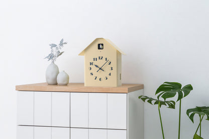 Lemnos Dachs Cuckoo（ダックス カッコー）カッコー時計 アイボリー 掛け置き兼用 RF20-03 IV