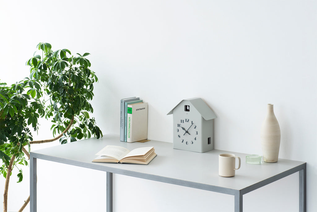 Lemnos Dachs Cuckoo（ダックス カッコー）カッコー時計 グレー 掛け置き兼用 RF20-03 GY