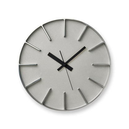 Lemnos Edge Clock（エッジ クロック）アルミニウム 掛け時計 AZ24-08 AL