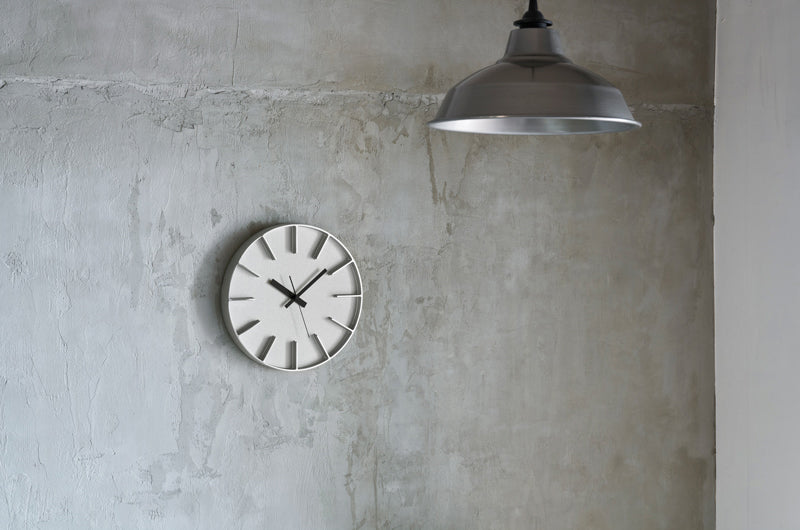 Lemnos Edge Clock（エッジ クロック）アルミニウム 掛け時計 AZ24-08 AL
