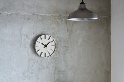 Lemnos Edge Clock（エッジ クロック）アルミニウム 掛け時計 AZ24-08 AL