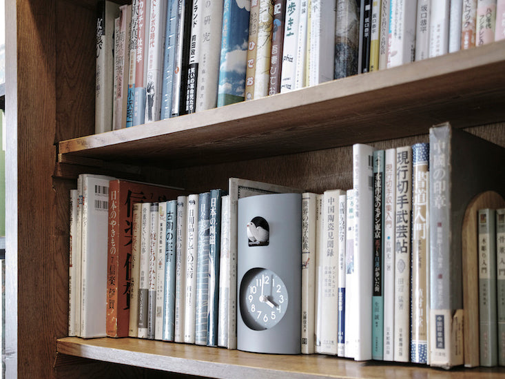 Lemnos Bockoo（ブックゥ） カッコー時計 グレー 掛け置き兼用 GF17-04 GY