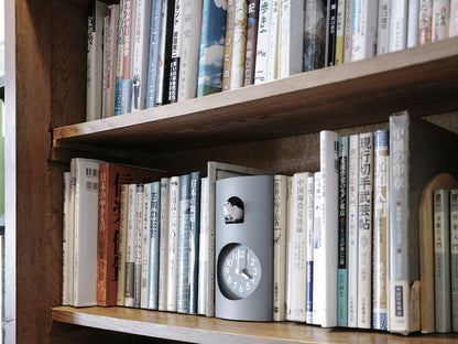 Lemnos Bockoo（ブックゥ） カッコー時計 グレー 掛け置き兼用 GF17-04 GY