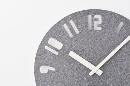 Lemnos PANECO CLOCK SAND（パネコ クロック サンド）ダークグレー 掛け時計  HIL22-10 DGY
