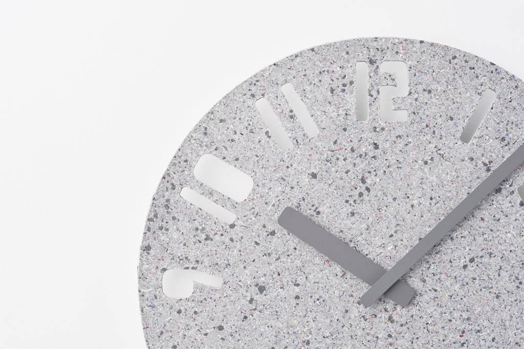 Lemnos PANECO CLOCK SAND（パネコ クロック サンド）ライトグレー 掛け時計  HIL22-10 LGY