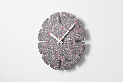 Lemnos PANECO CLOCK STONE（パネコ クロック ストーン）ミドル スリット丸 掛け時計  HIL22-11A MID