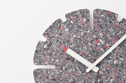 Lemnos PANECO CLOCK STONE（パネコ クロック ストーン）ミドル スリット丸 掛け時計  HIL22-11A MID