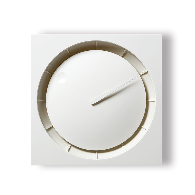 Lemnos HOLA（ホーラ）ホワイト/ブラック 掛け時計  HOLA