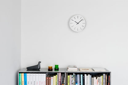 Lemnos Draw wall clock（ドロー ウォール クロック）ホワイト 掛け時計 KK18-13 WH