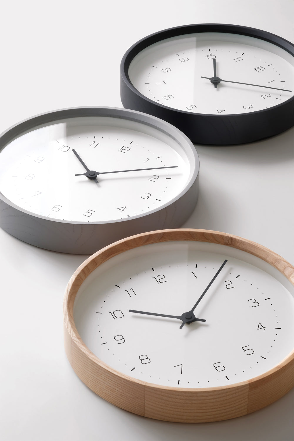 Lemnos NEUT wall clock（ニュート ウォール クロック）ナチュラル 掛け時計 KK22-09 NT