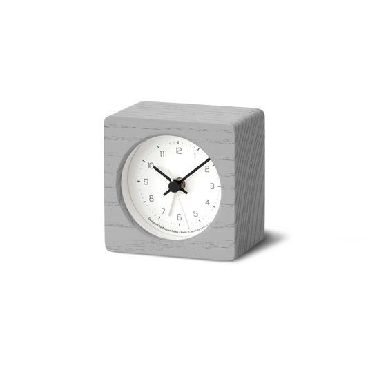 Lemnos NEUT alarm clock（ニュート アラーム クロック）グレー 置き時計 KK24-09 GY