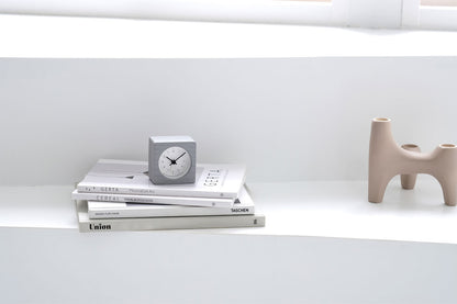 Lemnos NEUT alarm clock（ニュート アラーム クロック）グレー 置き時計 KK24-09 GY