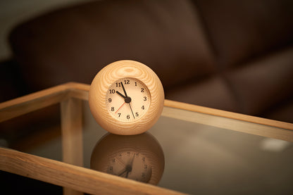 Lemnos rest（レスト）ナチュラル/ブラウン  置き時計  LA13-12