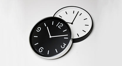 Lemnos MONO Clock（モノ クロック）ホワイト 掛け時計 LC10-20 B WH