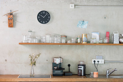 Lemnos MONO Clock（モノ クロック）ホワイト 掛け時計 LC10-20 A WH