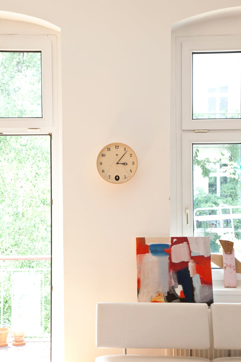 Lemnos PACE（パーチェ）カッコー時計 ナチュラル 掛け時計  LC11-09 NT