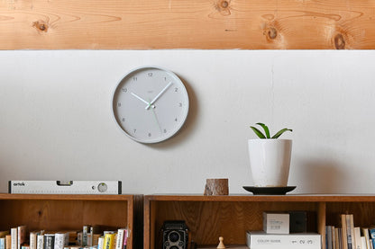 Lemnos BROTE（ブローテ）グレー 壁掛け時計 LC24-04 GY