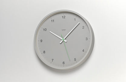 Lemnos BROTE（ブローテ）グレー 壁掛け時計 LC24-04 GY