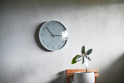 Lemnos Biome clock（バイオーム クロック）グレー 壁掛け時計 LC24-16GY