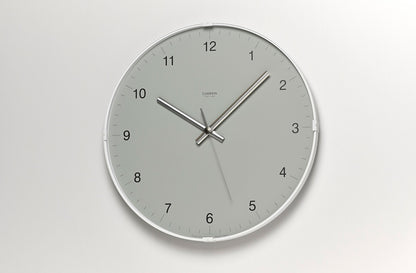 Lemnos Biome clock（バイオーム クロック）グレー 壁掛け時計 LC24-16GY
