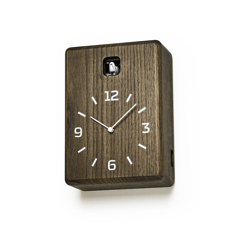 Lemnos CUCU（クク）カッコー時計 チャコール 掛け置き兼用  NY25-08 CHA