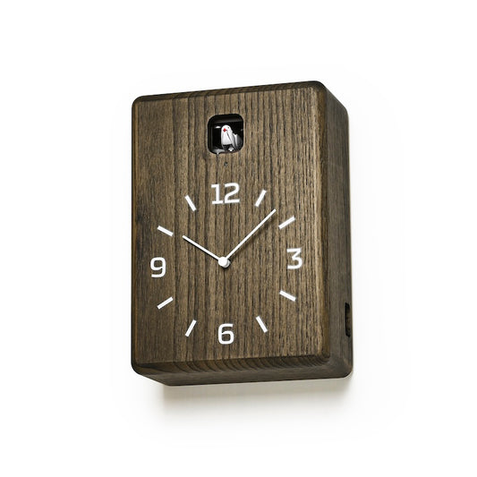 Lemnos CUCU（クク）カッコー時計 チャコール 掛け置き兼用  NY25-08 CHA