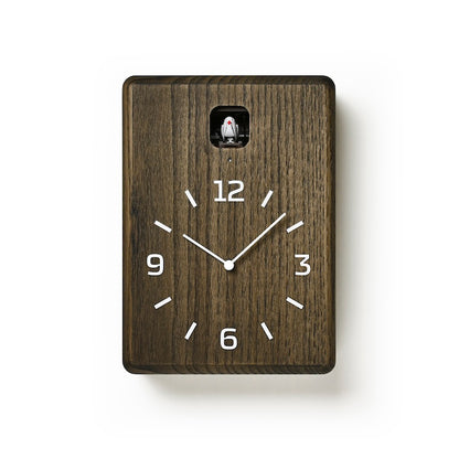 Lemnos CUCU（クク）カッコー時計 チャコール 掛け置き兼用  NY25-08 CHA