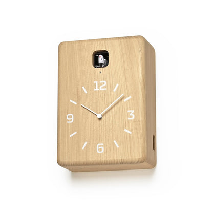 Lemnos CUCU（クク）カッコー時計 ナチュラル 掛け置き兼用  NY25-08 NT