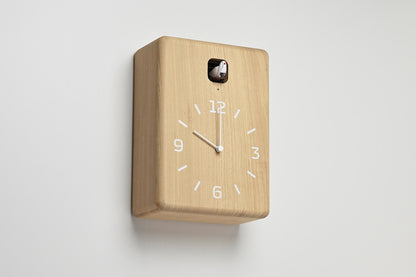 Lemnos CUCU（クク）カッコー時計 ナチュラル 掛け置き兼用  NY25-08 NT