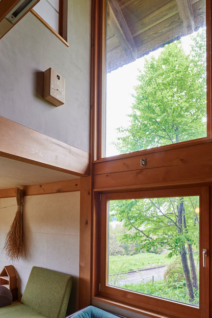 Lemnos CUCU（クク）カッコー時計 ナチュラル 掛け置き兼用  NY25-08 NT