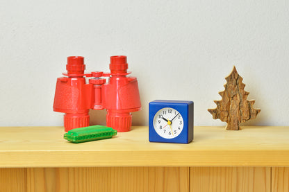 Lemnos farbe（ファルベ）ブルー 置き時計 PA18-02 BL