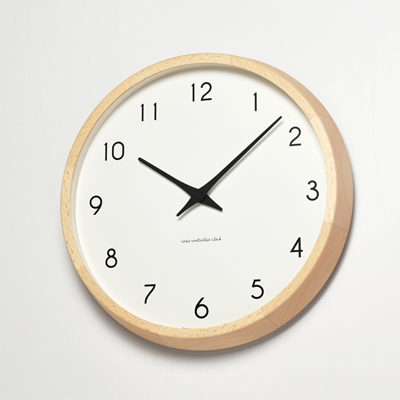 Lemnos Campagne（カンパーニュ）ナチュラル/ブラウン 掛け時計  PC10-24W