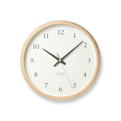 Lemnos Centaur Clock（セントール クロック）ホワイト  掛け時計  PC23-14 WH