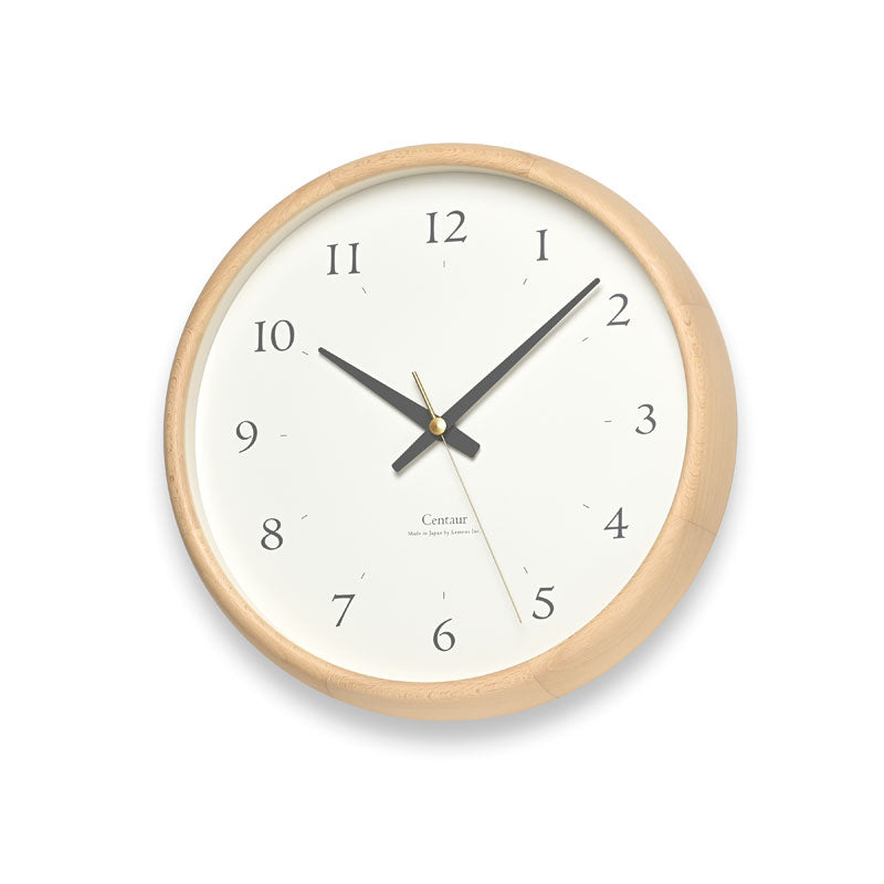 Lemnos Centaur Clock（セントール クロック）ホワイト  掛け時計  PC23-14 WH