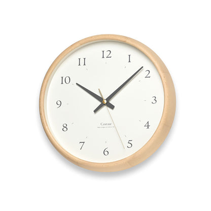 Lemnos Centaur Clock（セントール クロック）ホワイト  掛け時計  PC23-14 WH