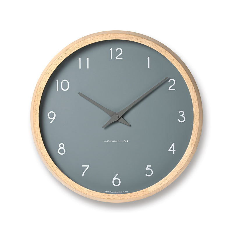 Lemnos Campagne couleur（カンパーニュ クルール）ブルー  掛け時計  PC24-03 BL