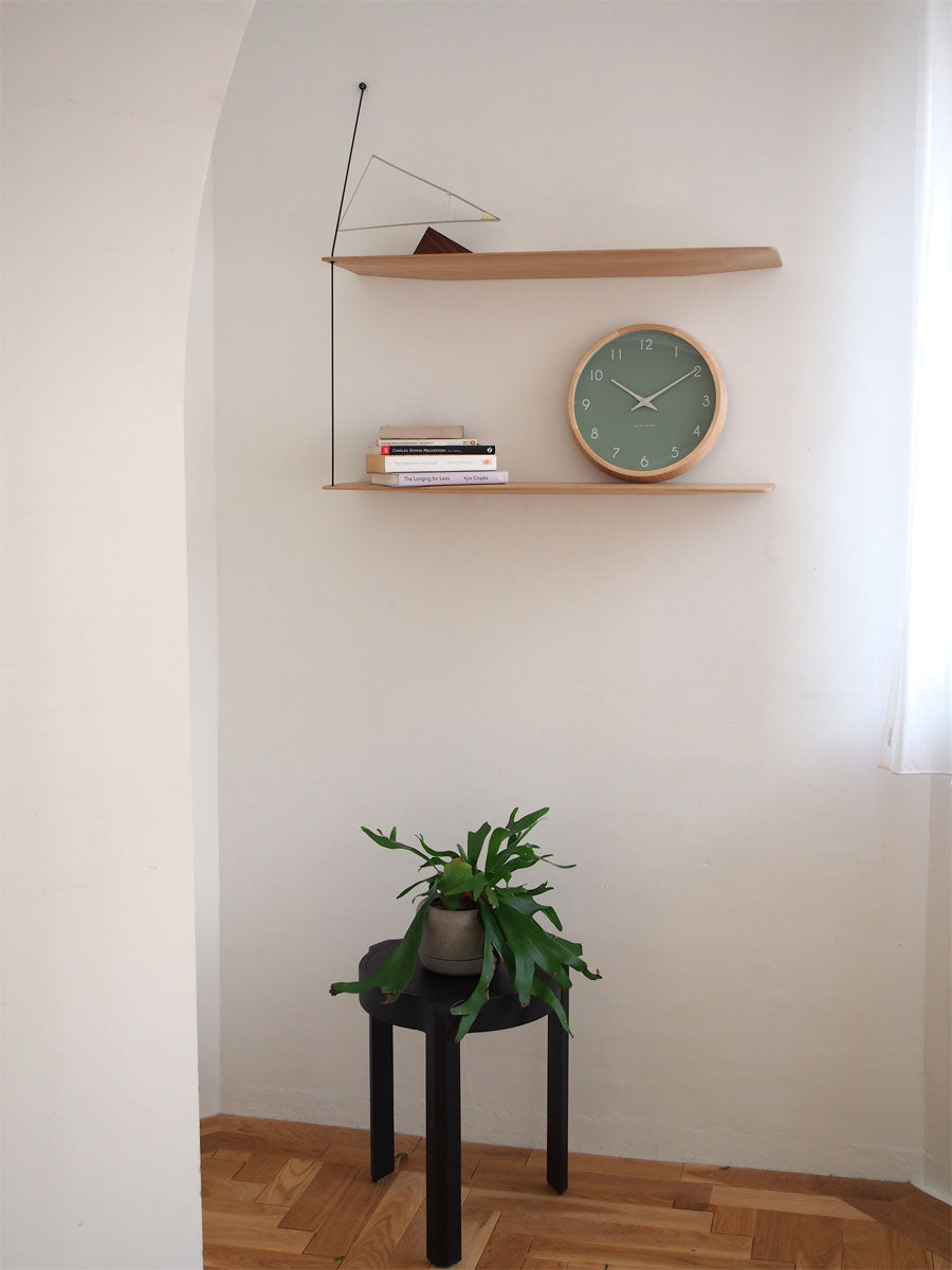 Lemnos Campagne couleur（カンパーニュ クルール）グリーン 掛け時計  PC24-03 GN