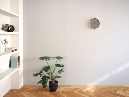 Lemnos Campagne couleur（カンパーニュ クルール）グレー  掛け時計  PC24-03 GY