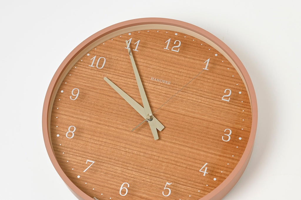 Lemnos Brownie（ブラウニー）ミドルブラウン 掛け時計  PC25-12W MBW