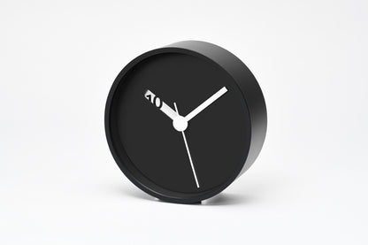 Lemnos Extra Normal Clock（エクストラノーマル クロック）ブラック 掛け置き兼用 RM24-07 BK