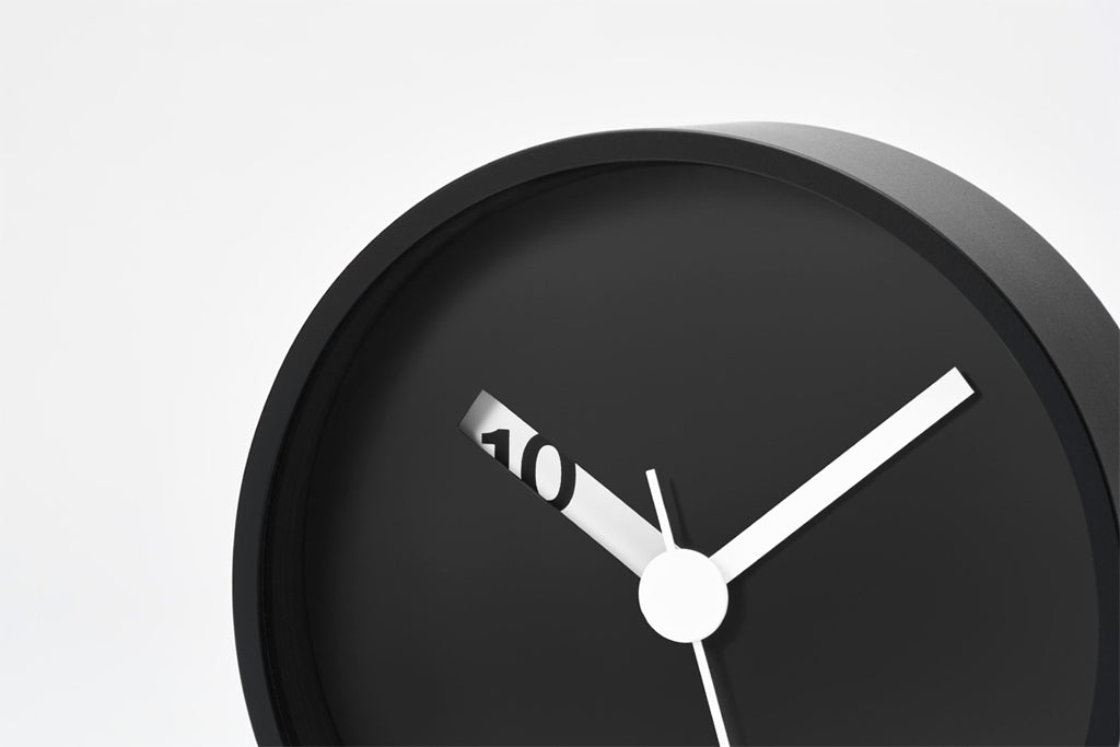 Lemnos Extra Normal Clock（エクストラノーマル クロック）ブラック 掛け置き兼用 RM24-07 BK