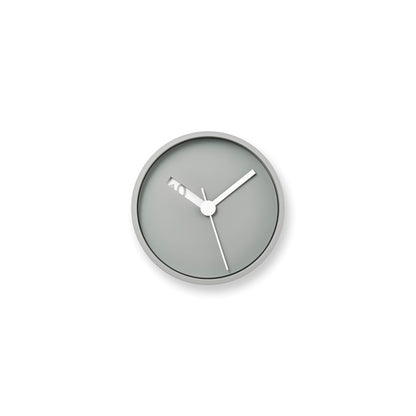 Lemnos Extra Normal Clock（エクストラノーマル クロック）グレー 掛け置き兼用 RM24-07 GY