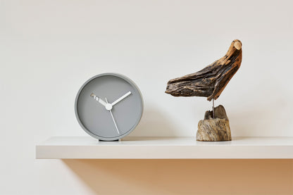 Lemnos Extra Normal Clock（エクストラノーマル クロック）グレー 掛け置き兼用 RM24-07 GY