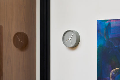 Lemnos Extra Normal Clock（エクストラノーマル クロック）グレー 掛け置き兼用 RM24-07 GY