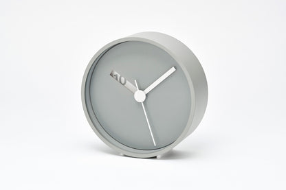 Lemnos Extra Normal Clock（エクストラノーマル クロック）グレー 掛け置き兼用 RM24-07 GY