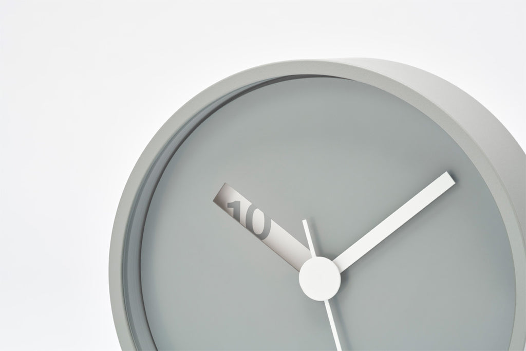 Lemnos Extra Normal Clock（エクストラノーマル クロック）グレー 掛け置き兼用 RM24-07 GY