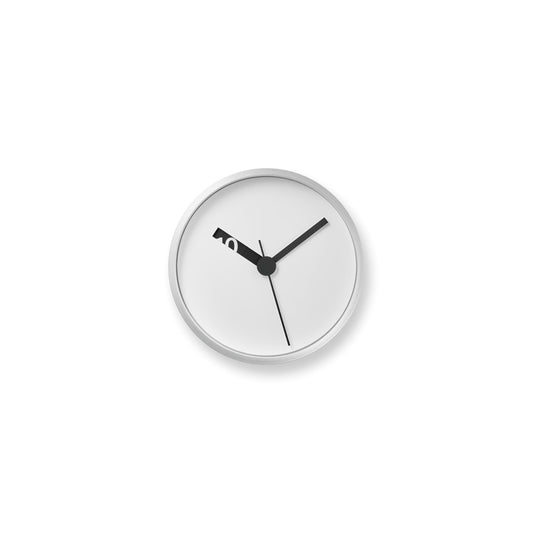Lemnos Extra Normal Clock（エクストラノーマル クロック）ホワイト 掛け置き兼用 RM24-07 WH