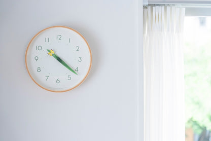 Lemnos とまり木の時計 モンキチョウ 掛け時計  SUR18-16 MONKI