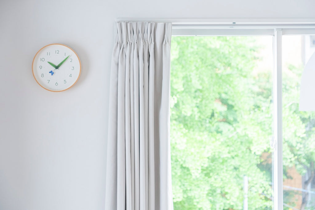 Lemnos とまり木の時計 ルリシジミ 掛け時計  SUR18-16 RURI