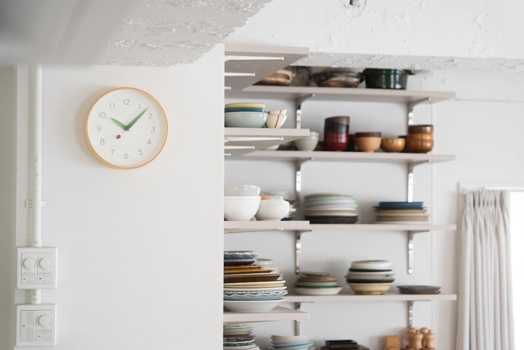 Lemnos とまり木の時計 てんとう虫 掛け時計  SUR18-16 TENTO